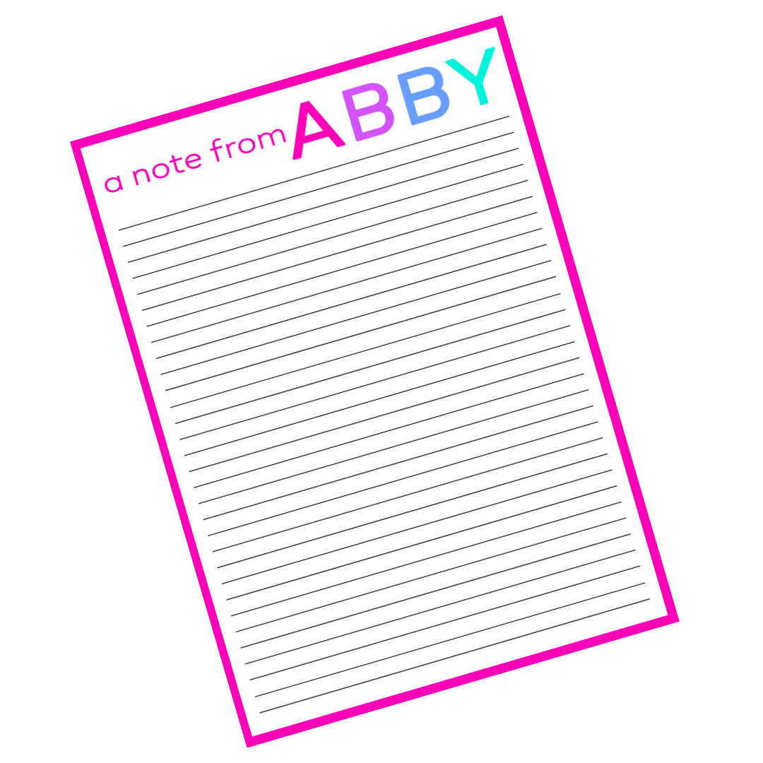 Papeterie personnalisée Abby
