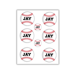 Autocollants de noms de baseball