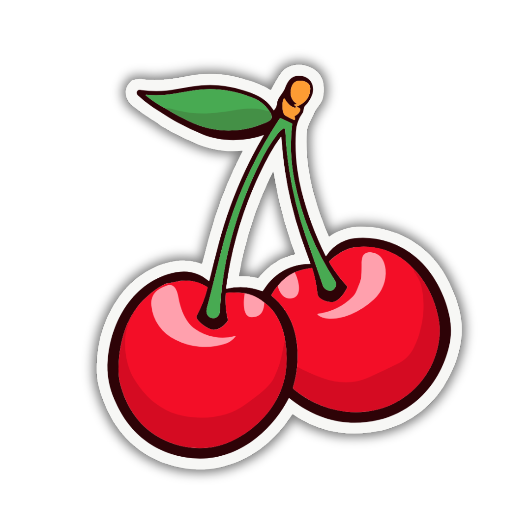 Autocollant Cerises