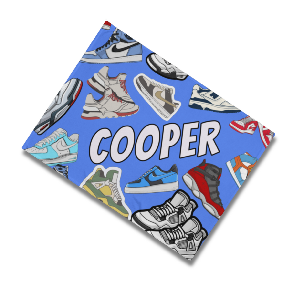 Couverture polaire personnalisée SP x LP Sneakers
