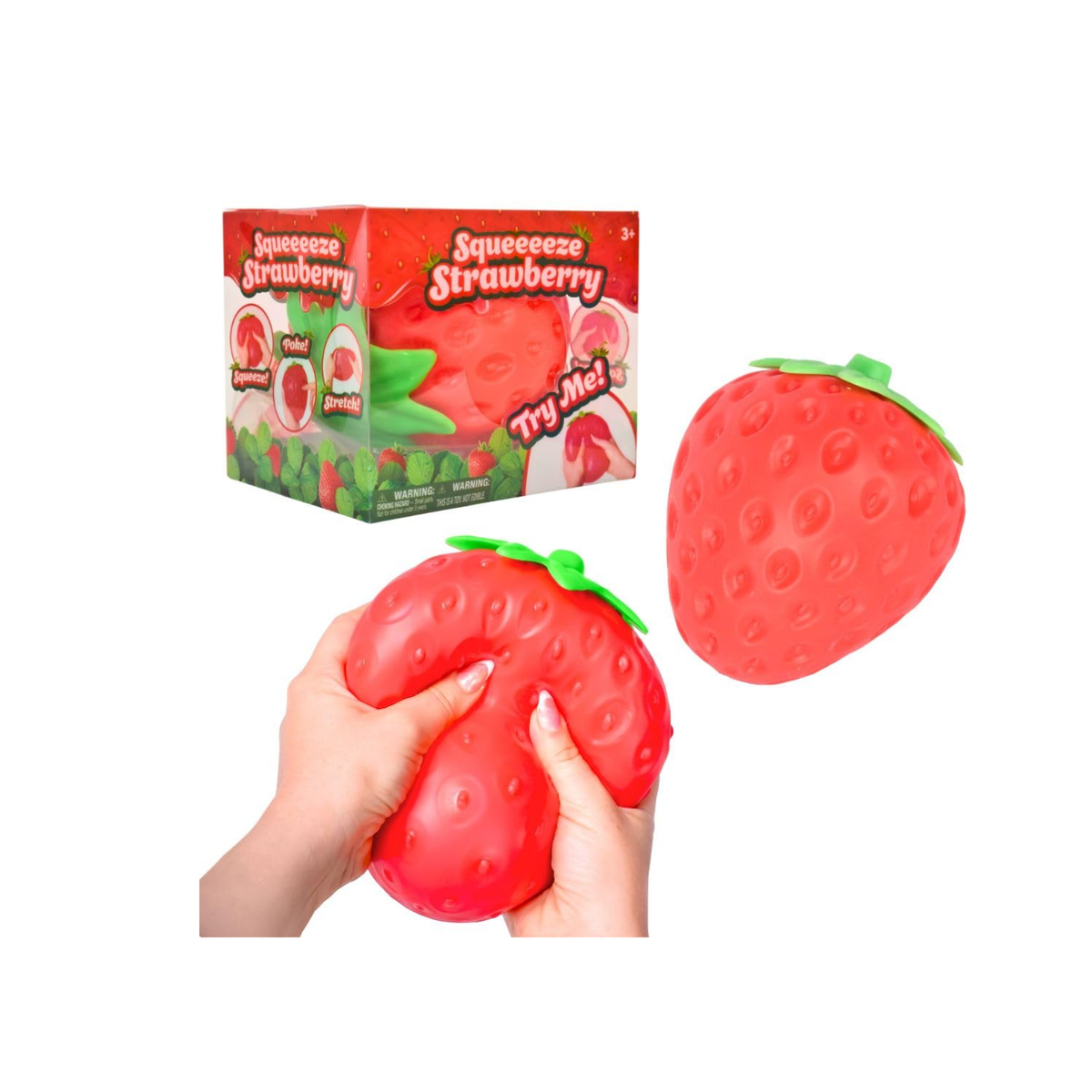 Jumbo Strawberry Squishy