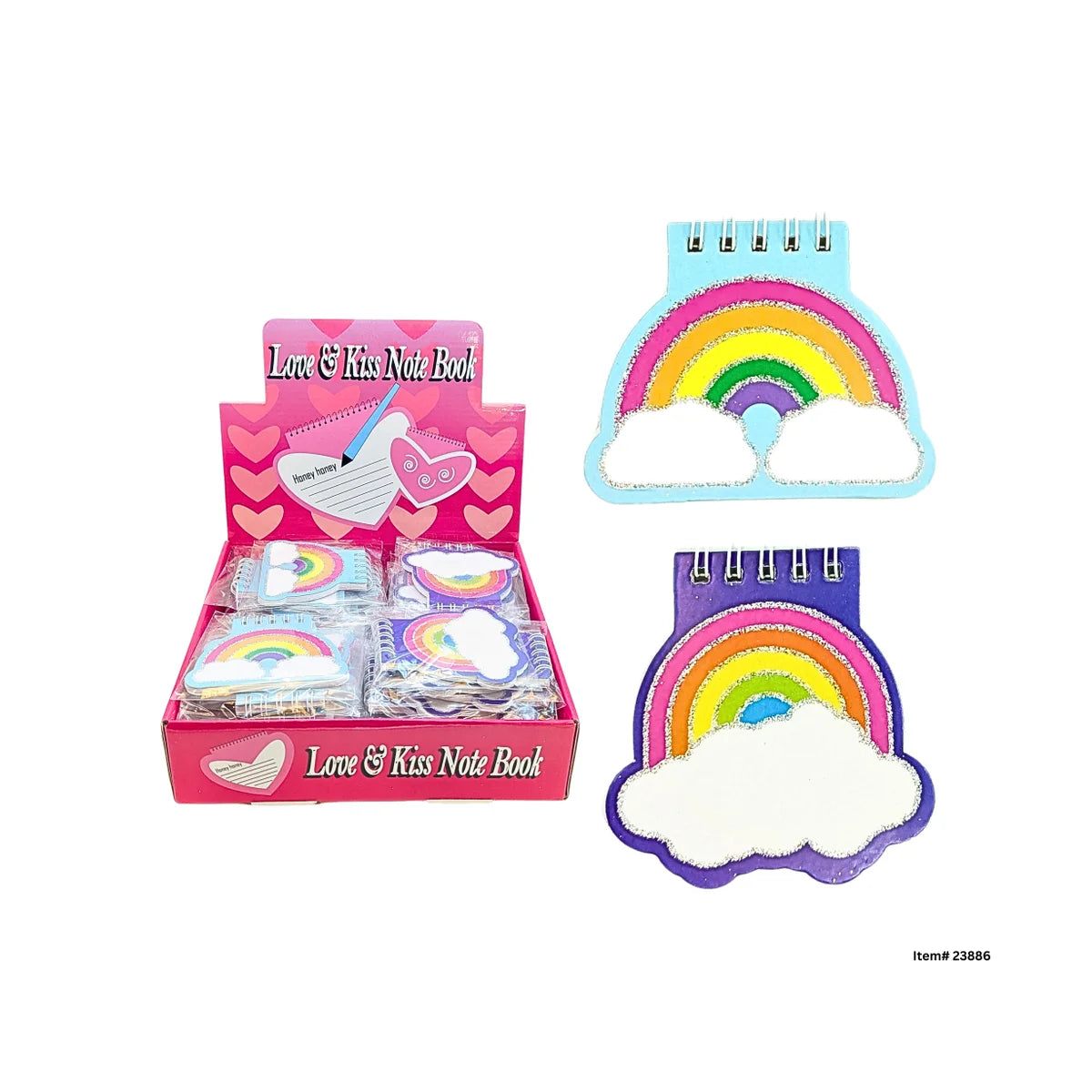 Mini Rainbow Notebook