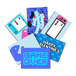 Packs de cartes de Saint-Valentin pour les gamers