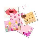 Packs de cartes de Saint-Valentin pour le maquillage