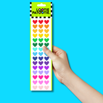 Bande de stickers Cœurs