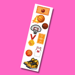 Bande d'autocollants de basketball