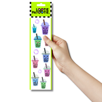 Bande d'autocollants Bubble Tea