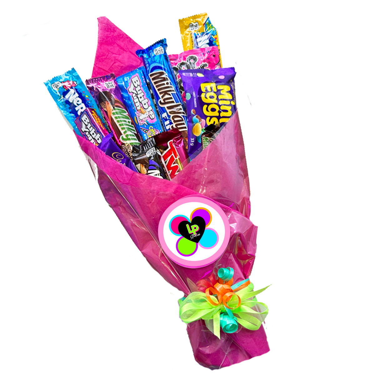 Bouquet de bonbons portatif