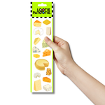 Bande d'autocollants Fromage