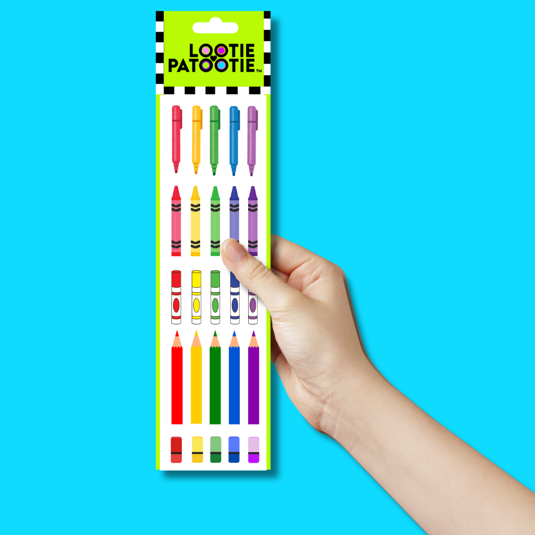 Bande de stickers « Colorer le monde »