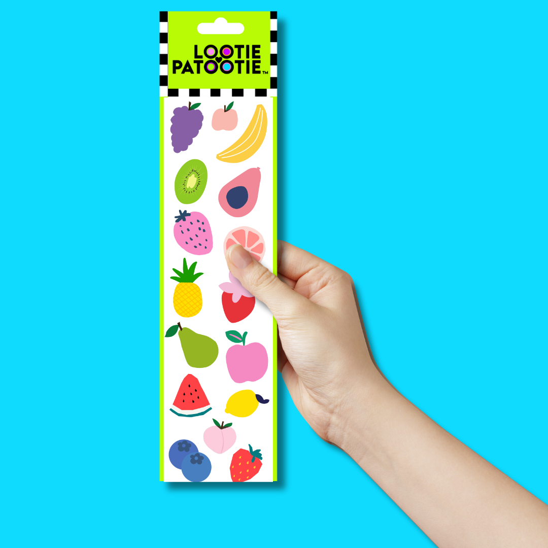 Bande d'autocollants « Fantaisie de fruits »