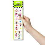 Bande de stickers de gymnastique
