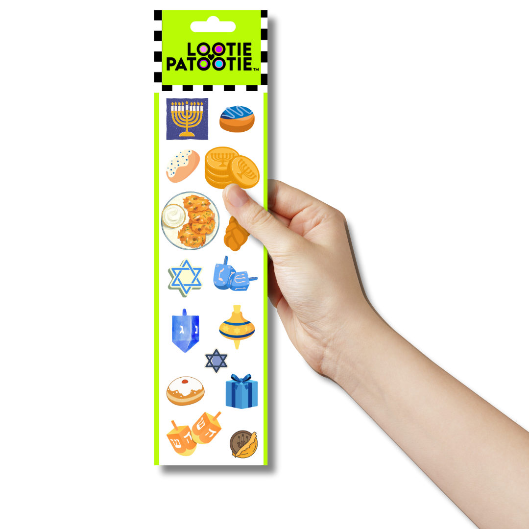 Bande de stickers Hanouka