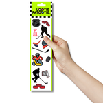 Bande d'autocollants de hockey