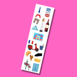 Bande de stickers J'aime Paris