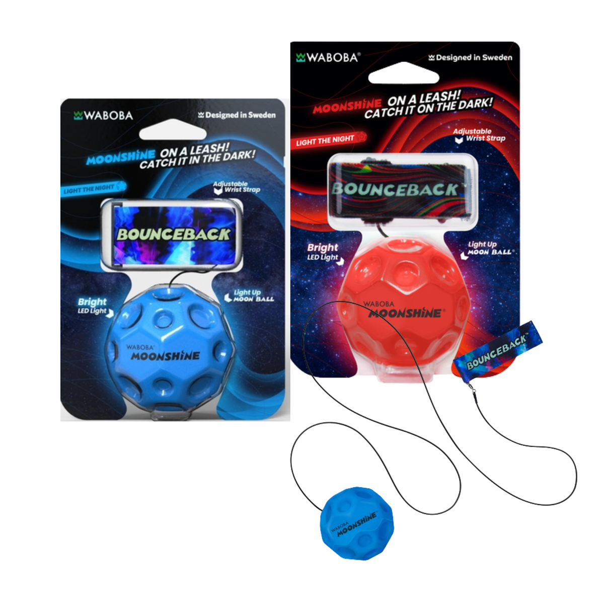 LED Bounceback Moon Ball
