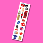 Bande d'autocollants London Calling