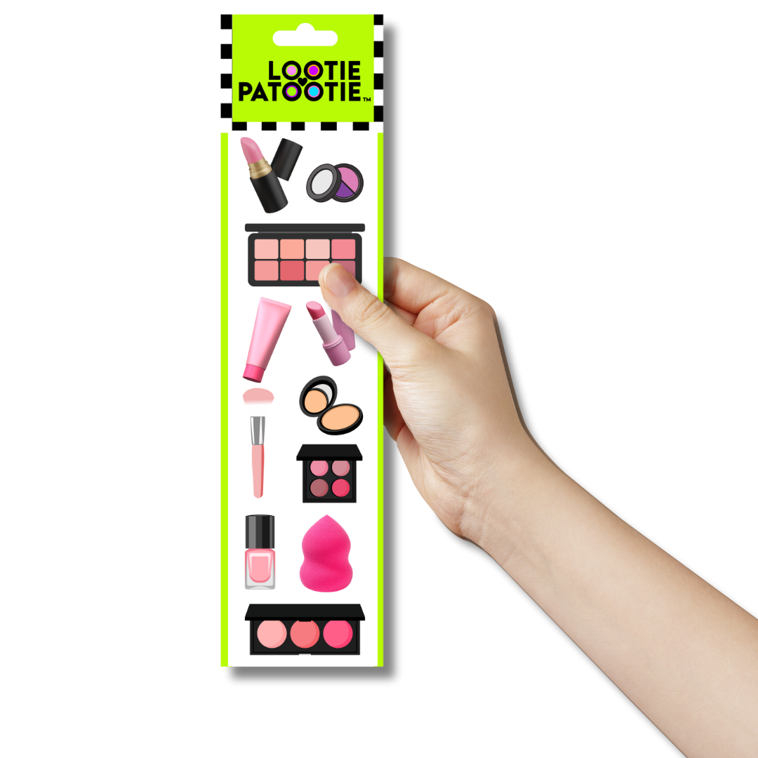 Bande de stickers maquillage
