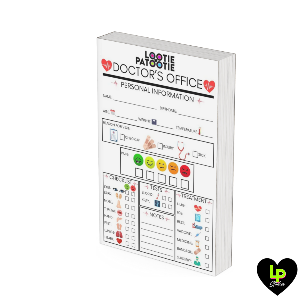 Bloc-notes de médecin L.P. Imagination