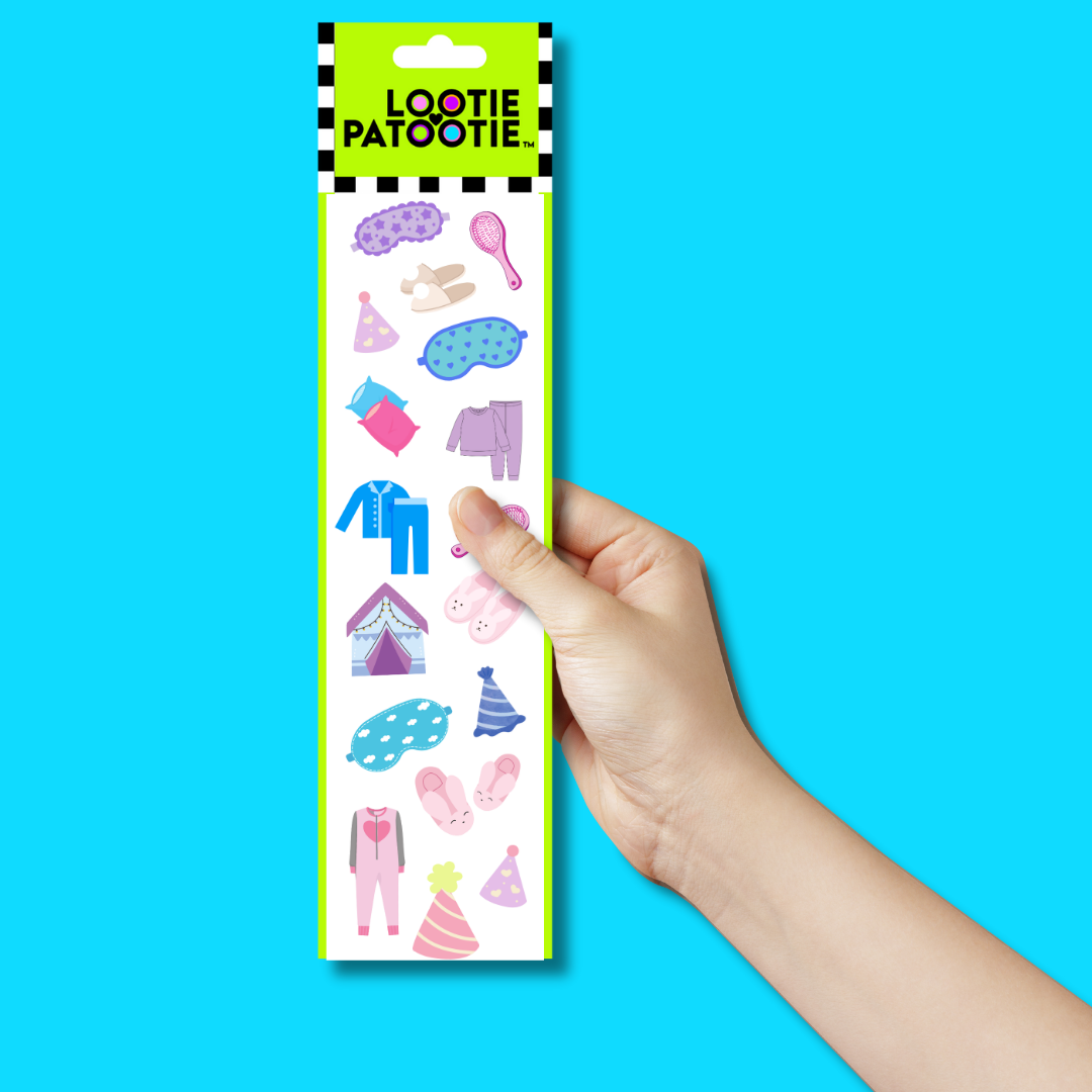 Bande de stickers pyjama