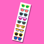 Bande d'autocollants « Sunnies »