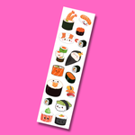 Bande de stickers sushis