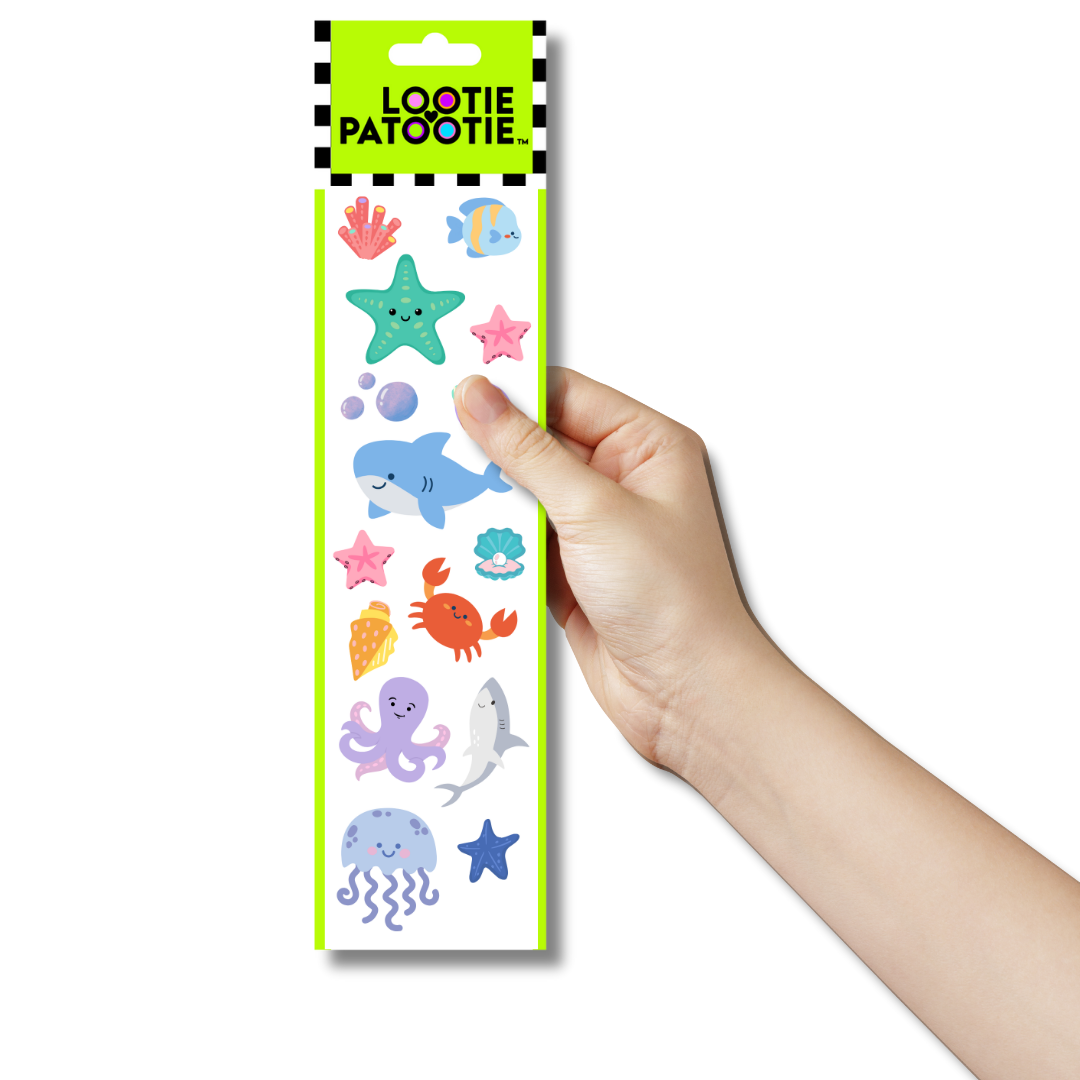 Bande de stickers Sous l'océan