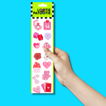 Bande de stickers Saint-Valentin