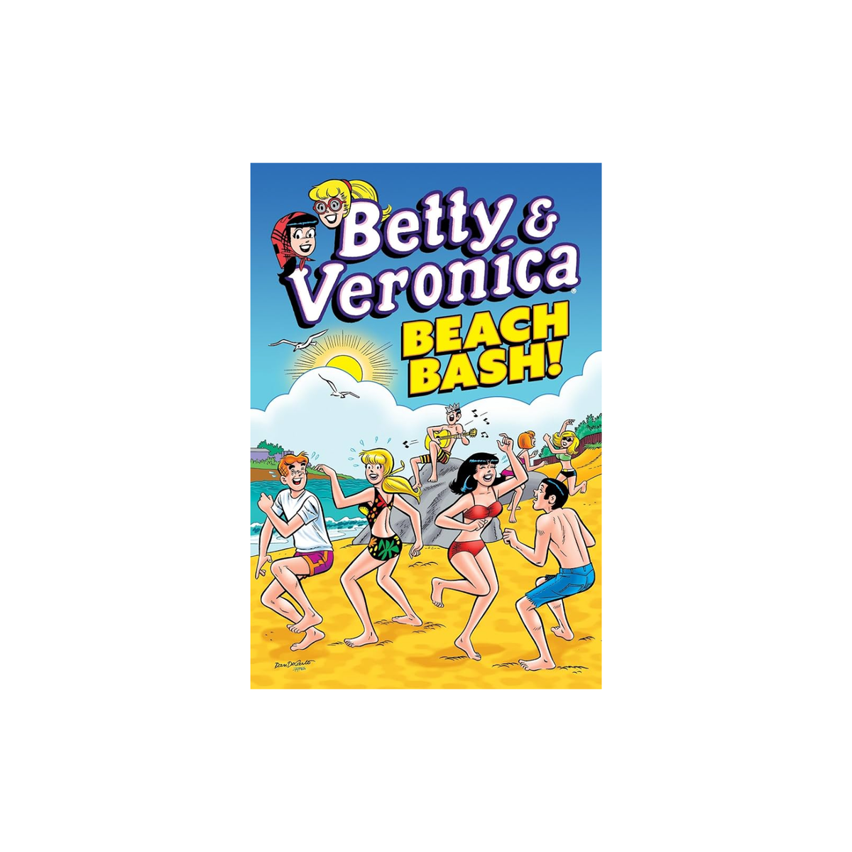 La fiesta playera de Betty y Veronica