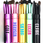 Tubes de pinceaux de maquillage personnalisés