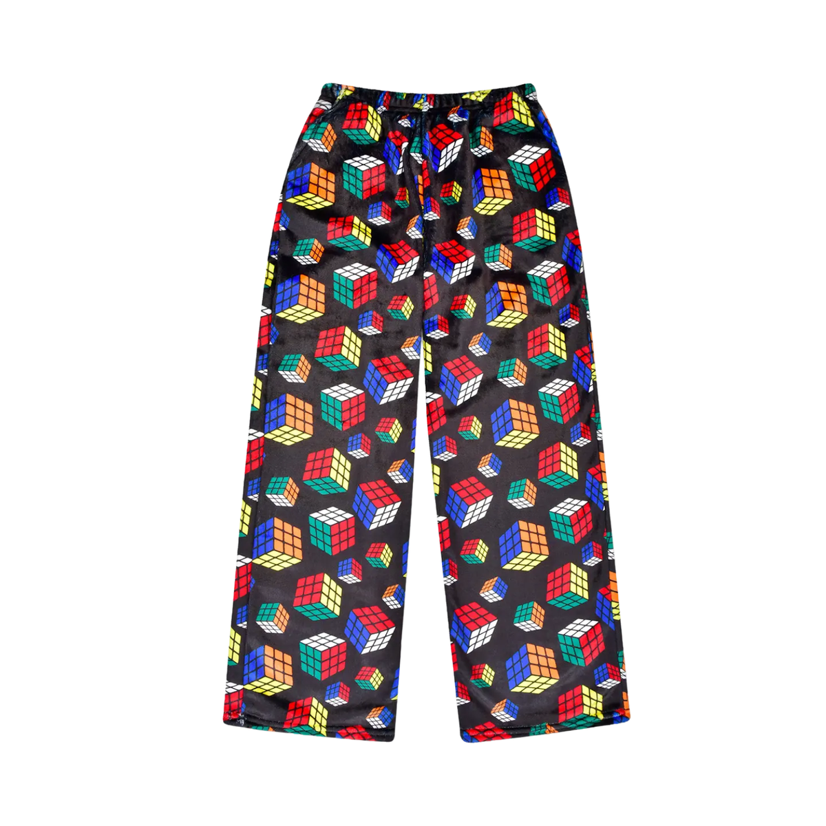 Rubiks Cube Fleece Pants