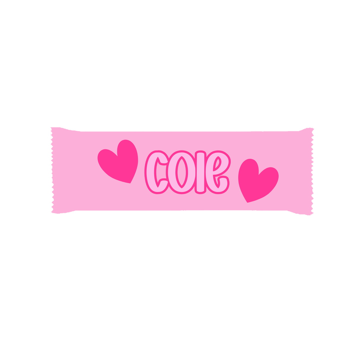 Tablette de chocolat de la Saint-Valentin personnalisée