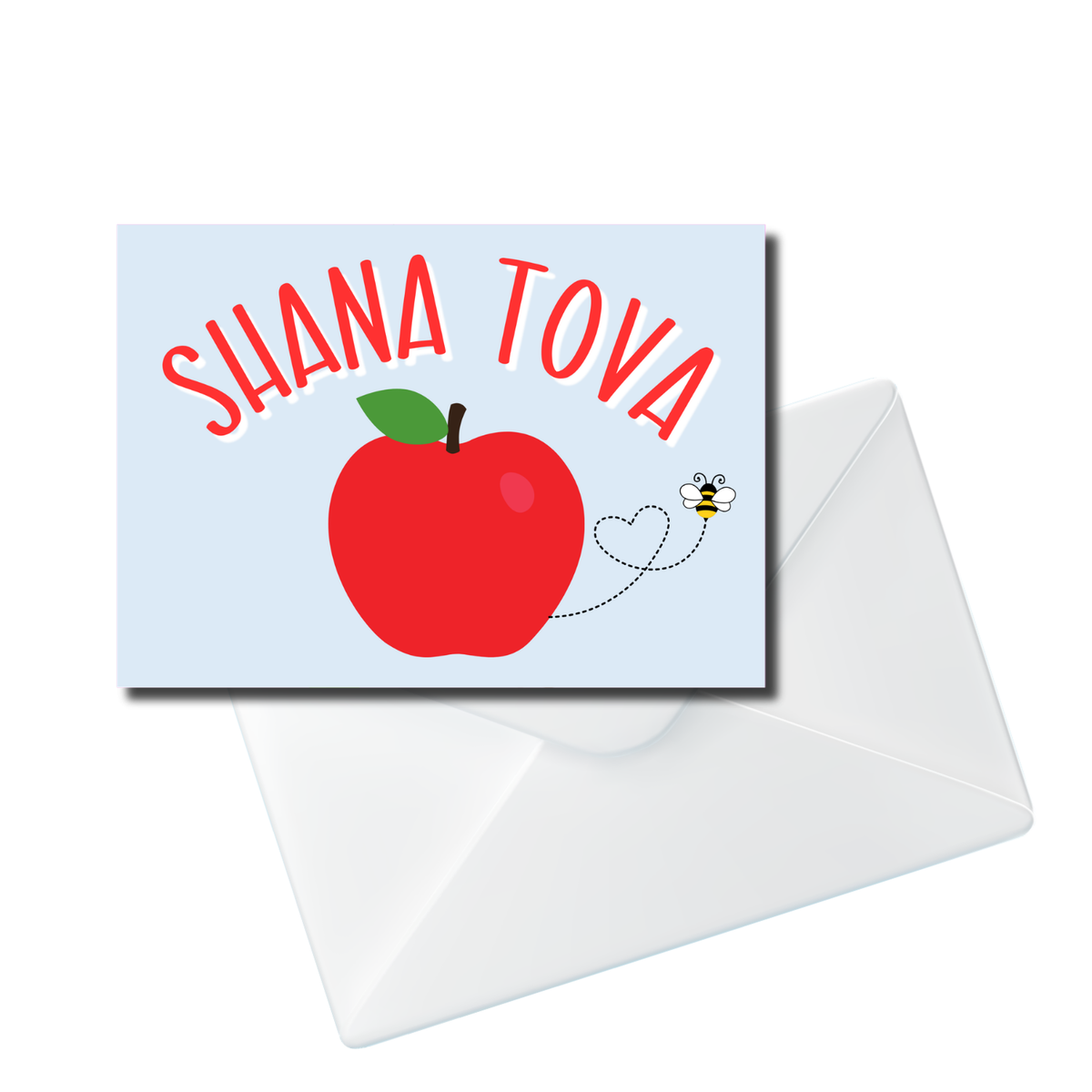 Shana Tova Apple & Bee Card