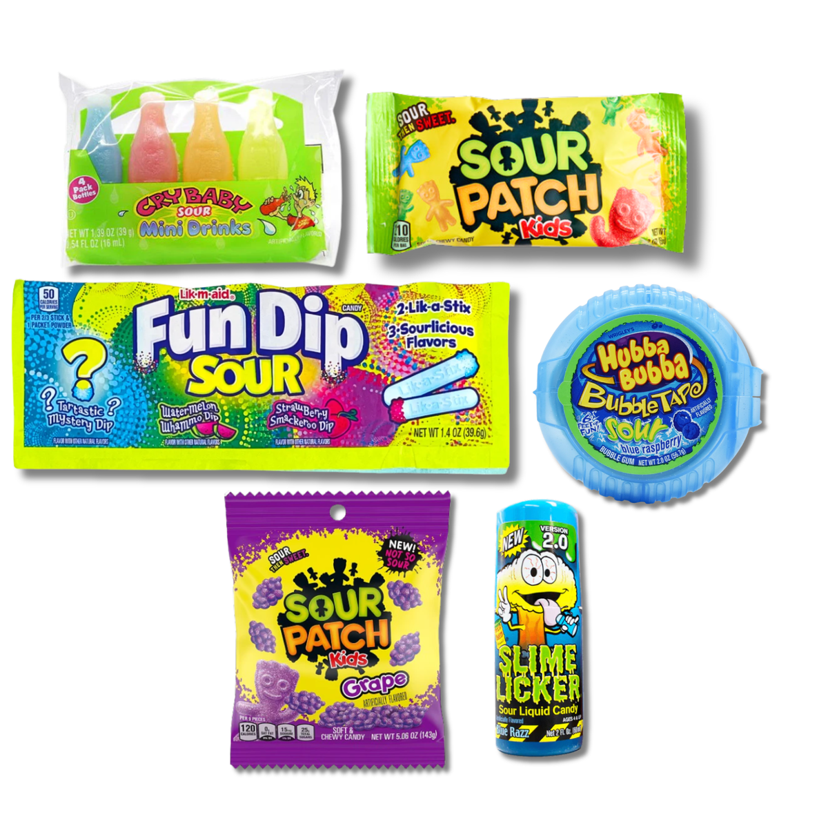 Super Sour Large Loot Bag