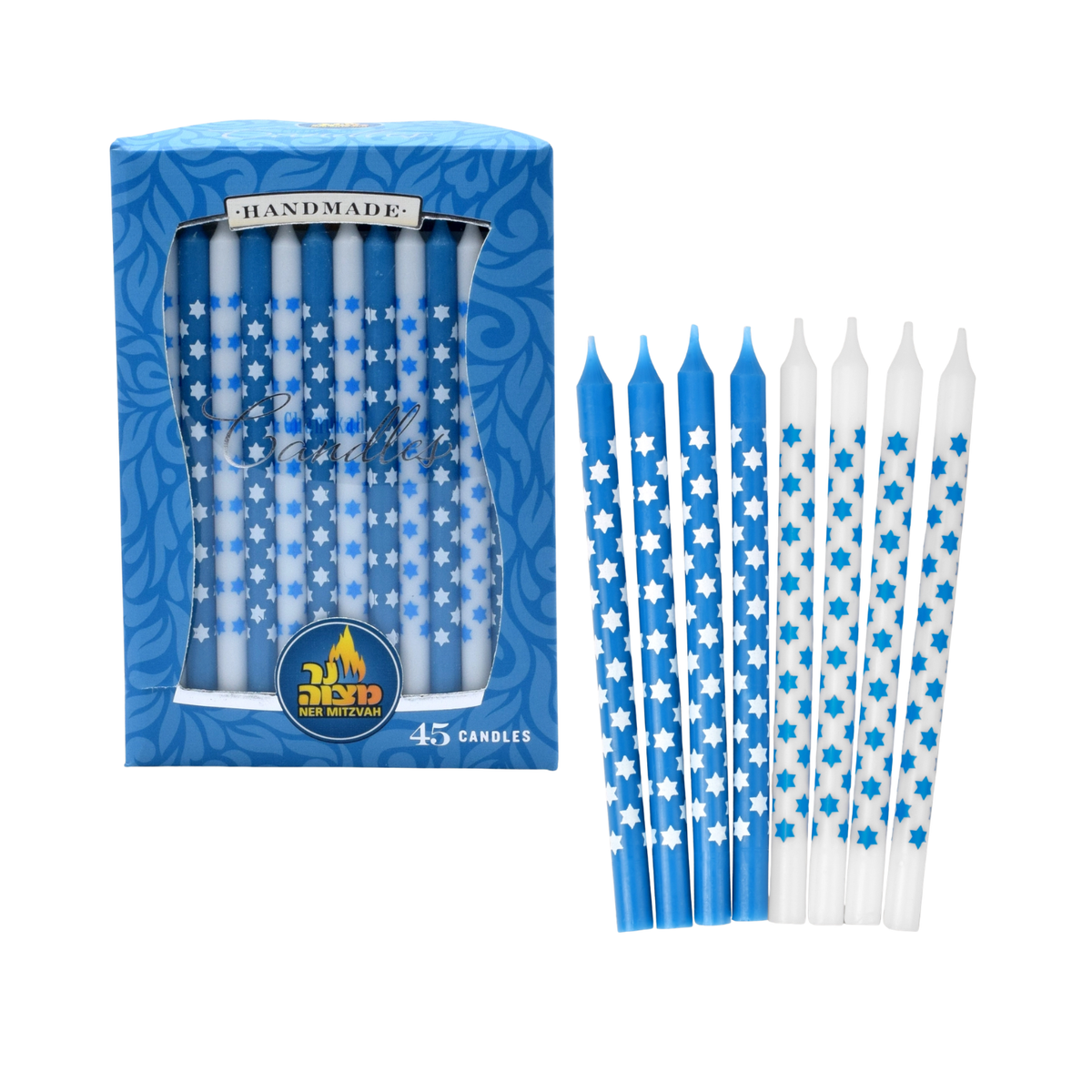 Star of David Hanukkah Candles