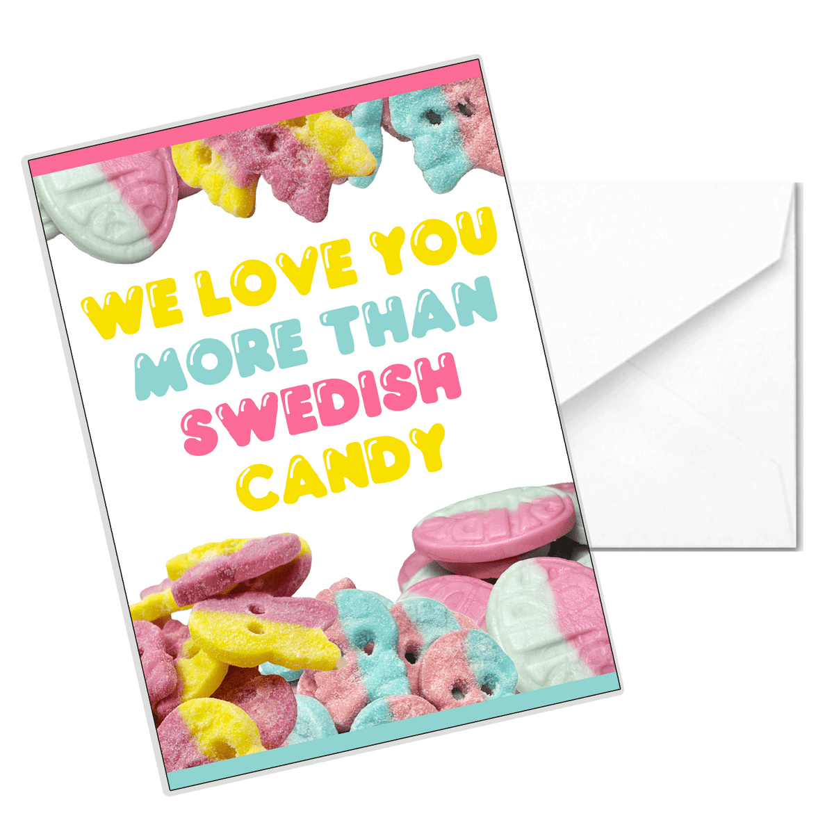 Carte cadeau Plus que des bonbons suédois