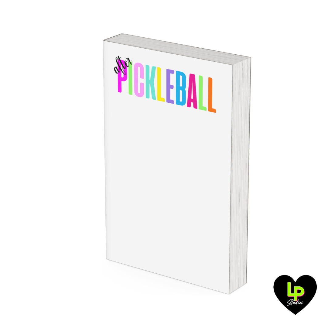 Bloc-notes après pickleball LP