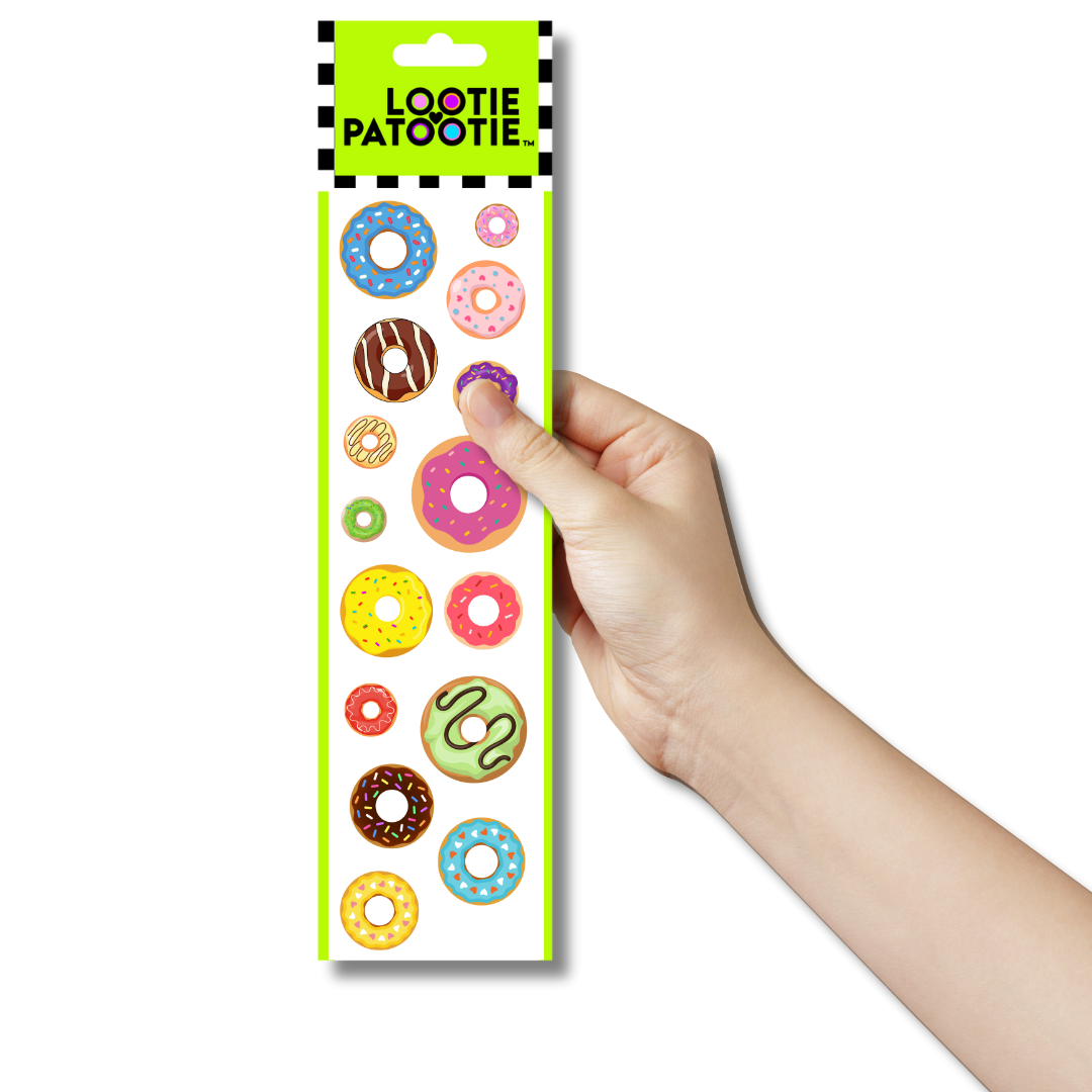 Donut Sticker Strip