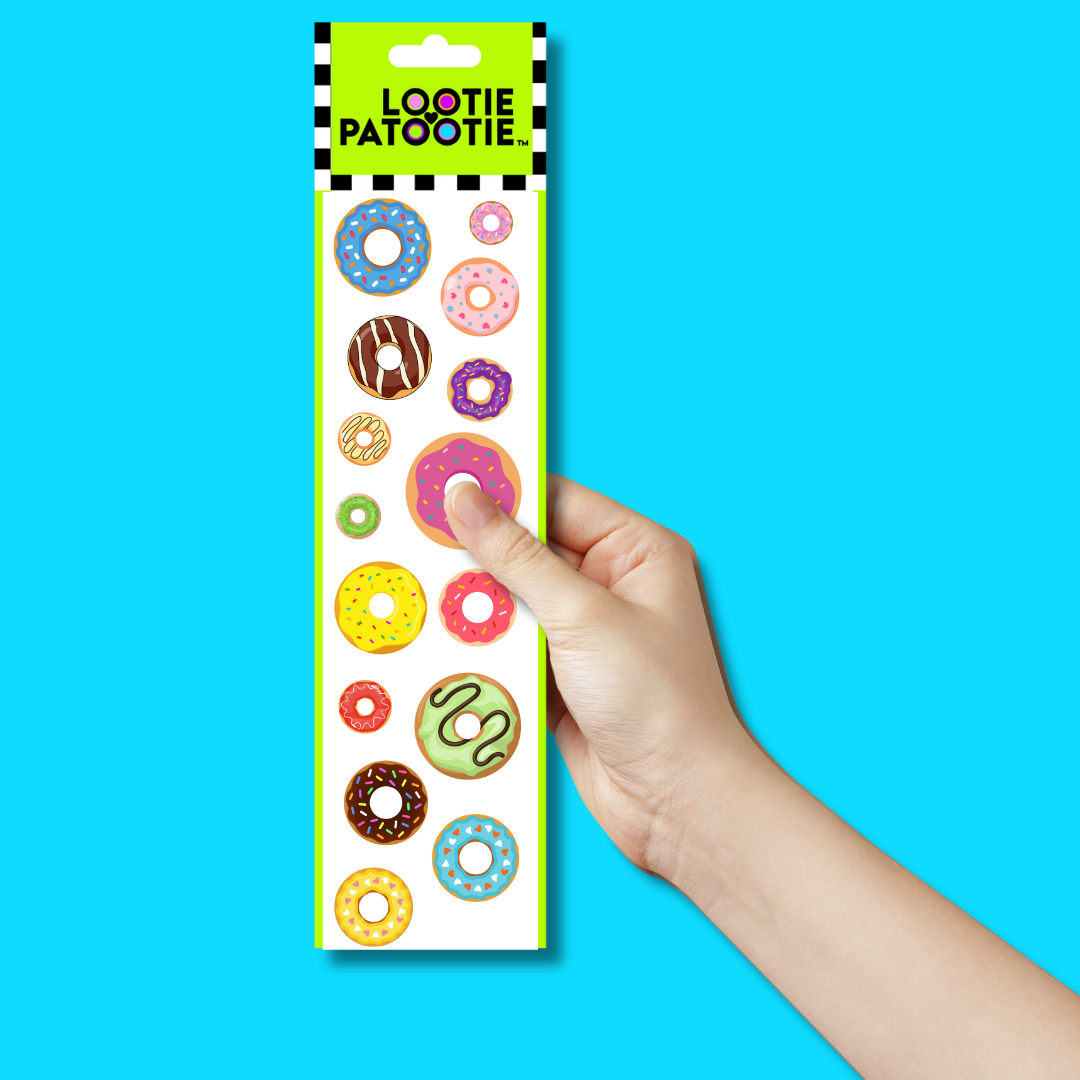 Donut Sticker Strip