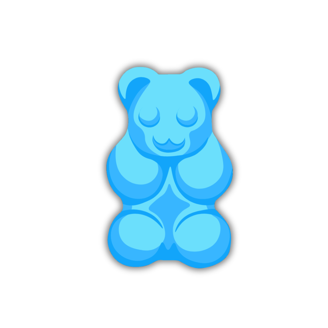 Blue Gummy Bear