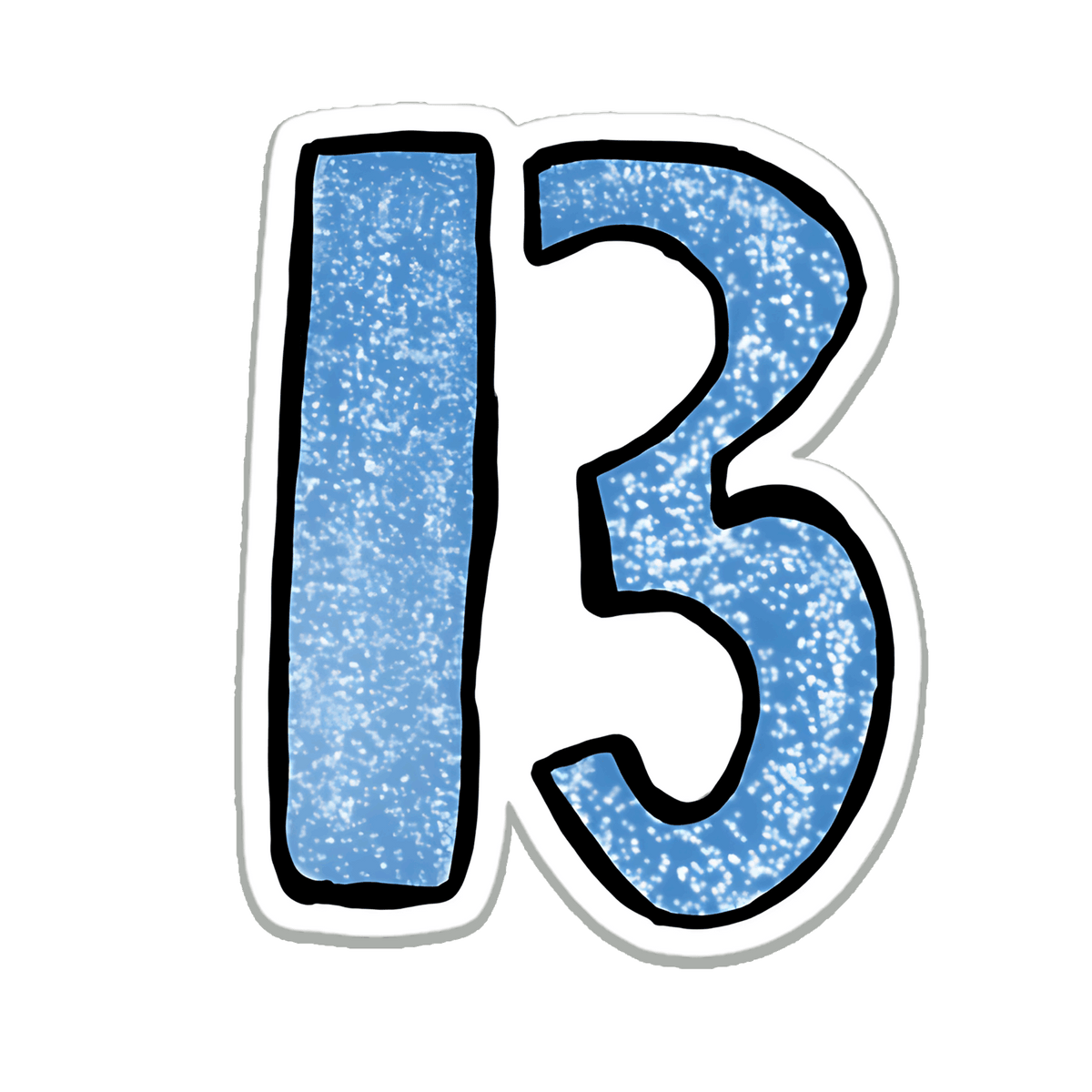 13 Sticker