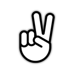 Peace Sign Sticker