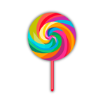Swirly Lollipop Sticker