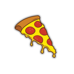 Pizza Sticker