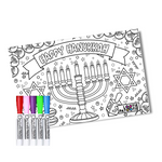 Hanukkah Wipeable Placemats