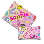 SP x LP Preppy in Pink Fleece Name Blanket