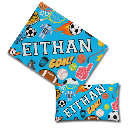 SP x LP Sports Fleece Name Blanket