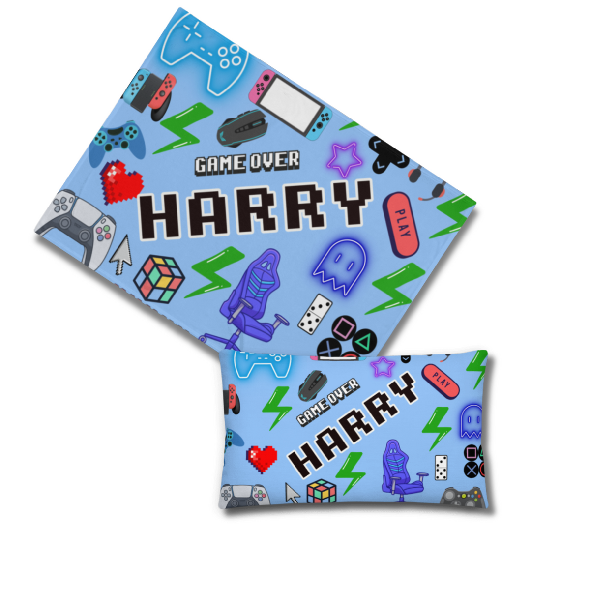 SP x LP Gaming Fleece Name Blanket