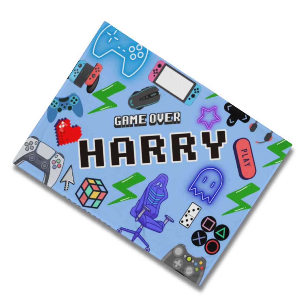 SP x LP Gaming Fleece Name Blanket