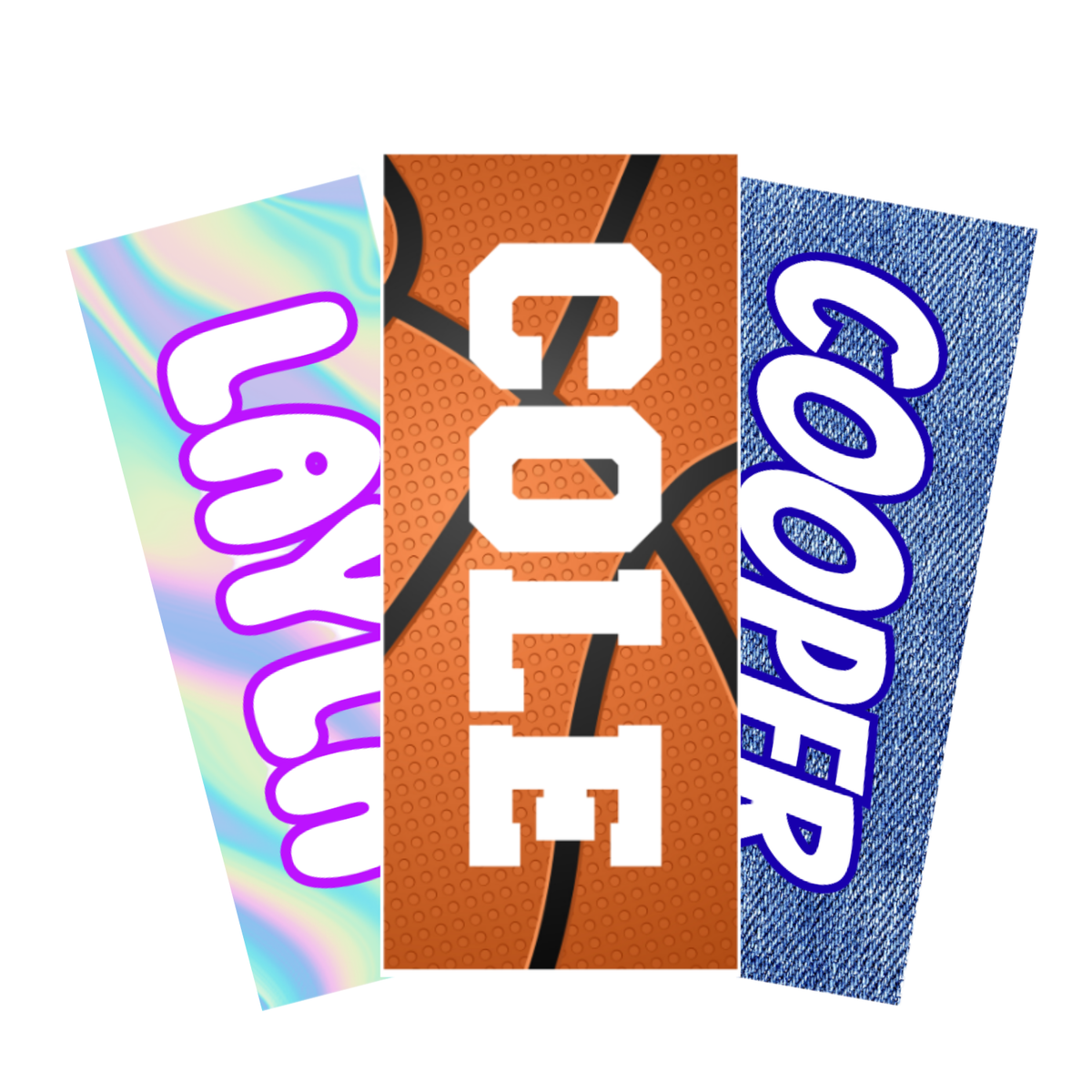 Patterned Sheet Labels